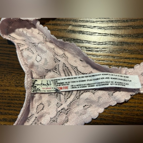 INTIMATELY Free People womens M galloon lace racerback bralette cottagecore boho - Picture 8 of 15